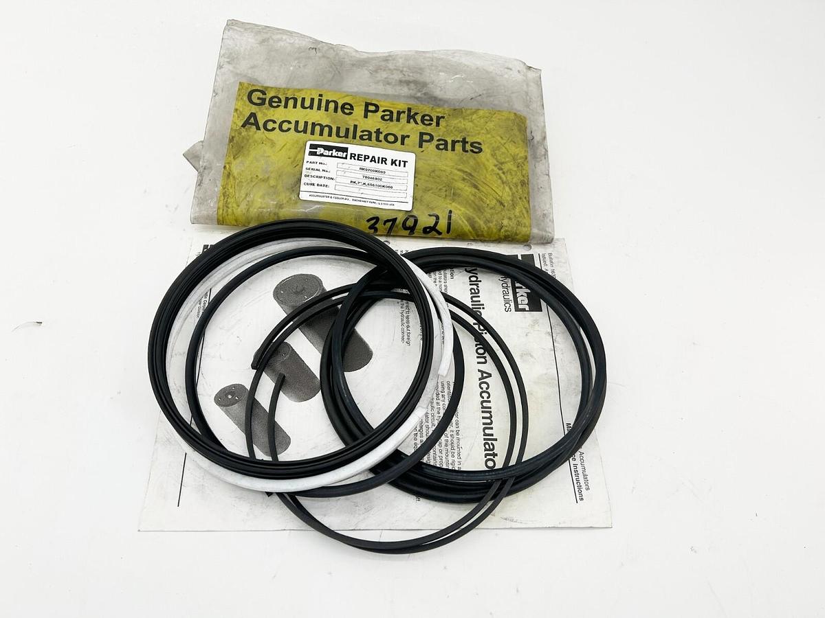 New Parker RK0700K000 Seal Repair Kit 3000PSI 7" Bore Size Buna Nitrile Material