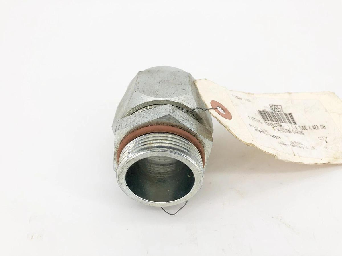 New 1-1/4 Tube x # 20 SAE Fitting With Viton O-Ring