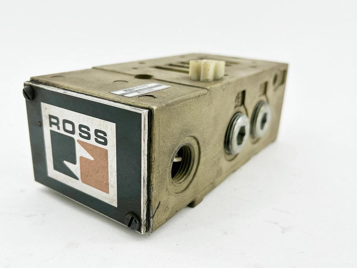 Used Ross Controls W371B91 Manifold Sub Base 5 Port