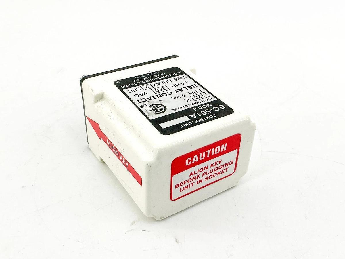 New Automation Products Inc. EC-501A MOD 4 Control Unit Relay120V 1PH 5VA No Box