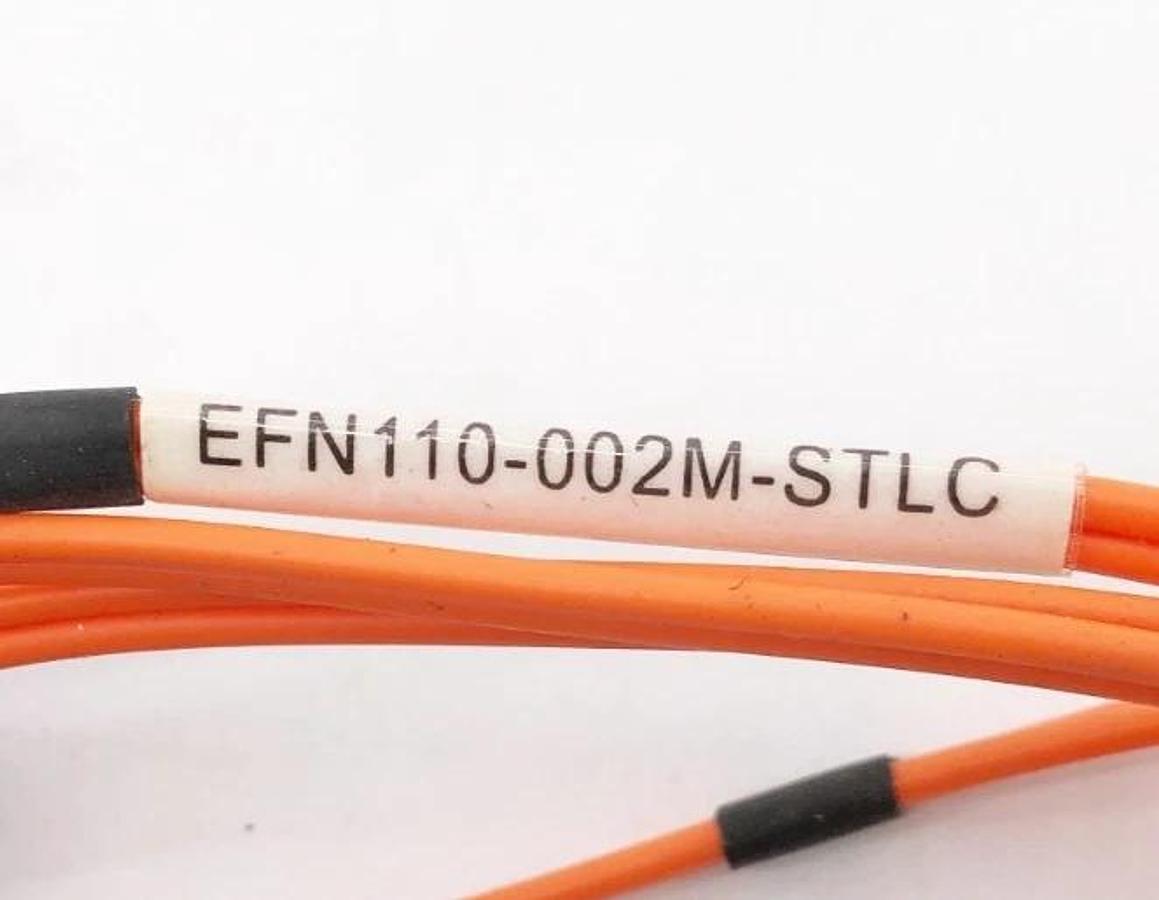 New Black Box EFN110-002M-STLC Fiber Optic Patch Cable Multimode 62.5/125