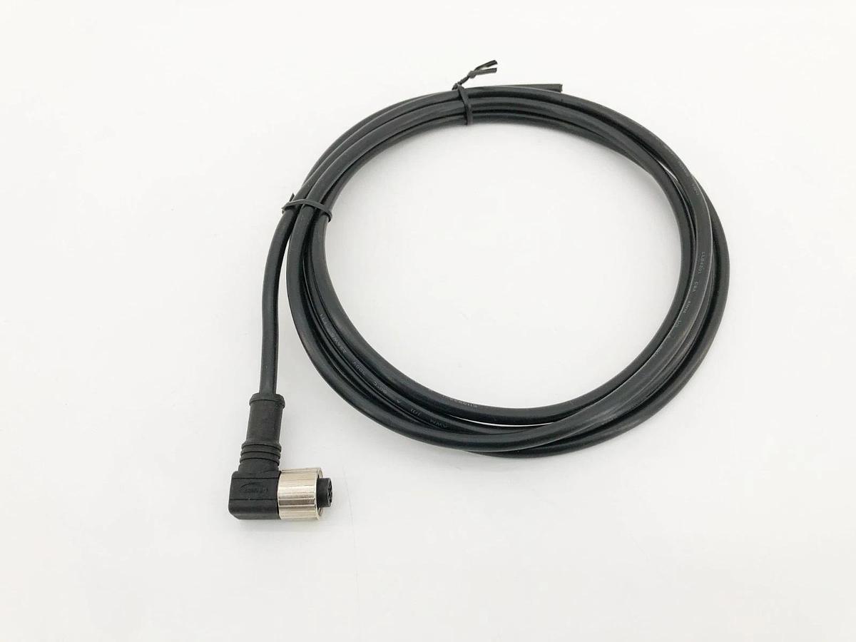 Lot of 2 New TE Connectivity 1838256-1 Circular Connecters 4 Pos Female M12 2m