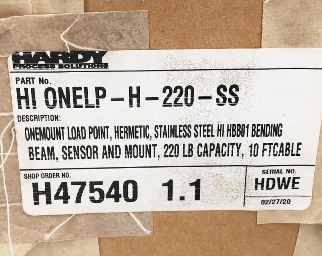 New Hardy HI ONELP-H-220-SS OneMount Load Point Stainless 220LB HI HBB01