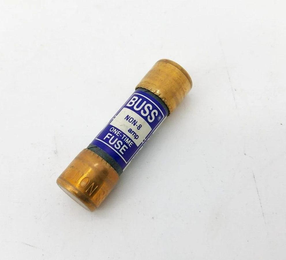 Lot of 5 New Bussmann NON-8 Fuses 8A 250V Class K5