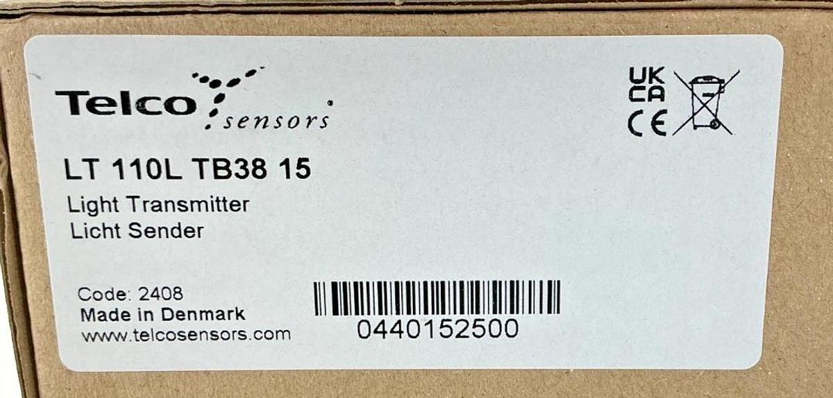 New Telco LT-110L-TB38-15 Light Transmitter SR- ~40m 2-Wire LT110LTB3815