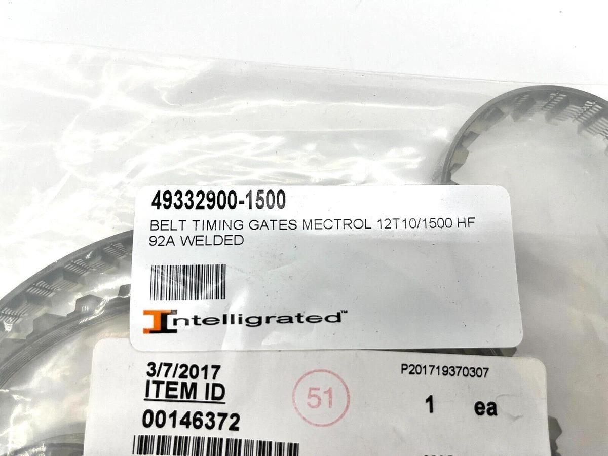 Gates Mectrol 12T10/1500 TPU Timing Belt HF 92A Intelligrated 49332900-1500