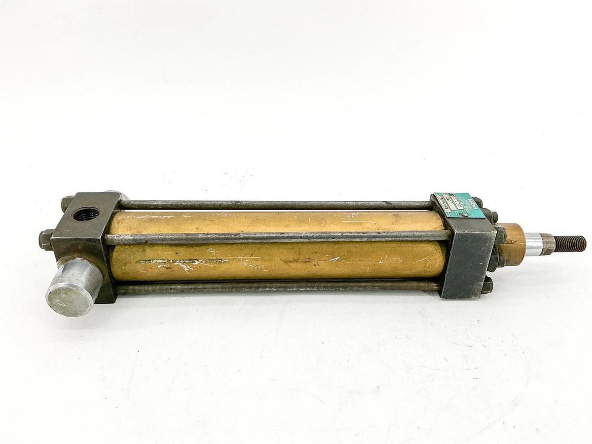 Used Schrader Bellows F351-11-1-36 Pneumatic Cylinder 7" Stroke