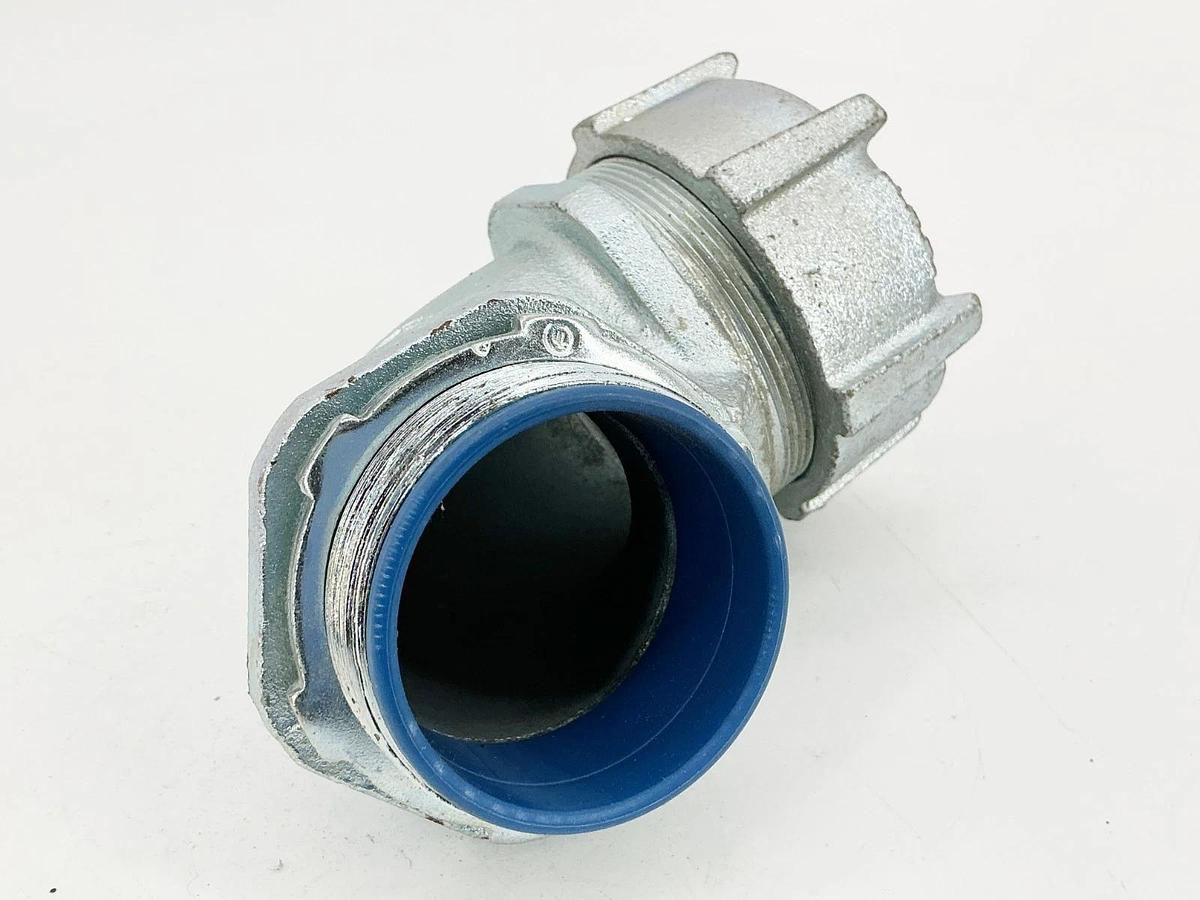New Thomas & Betts 5357 2" Liquidtight Flexible Metal Conduit 90 Degree Angle