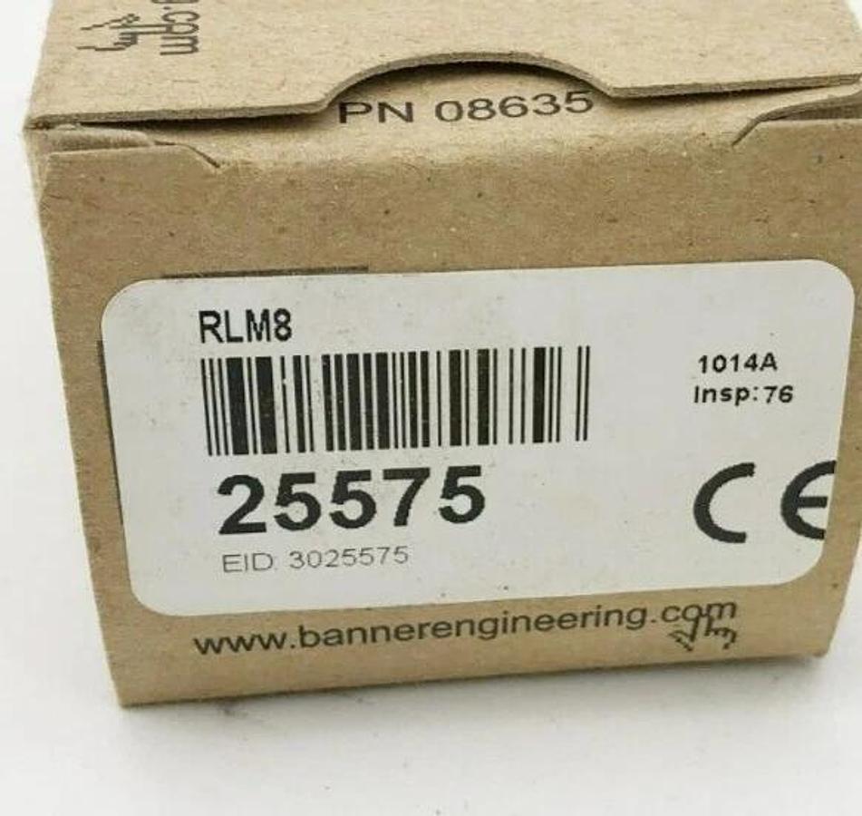 New Banner Engineering RLM8 Maxi-Beam Logic Module 25575
