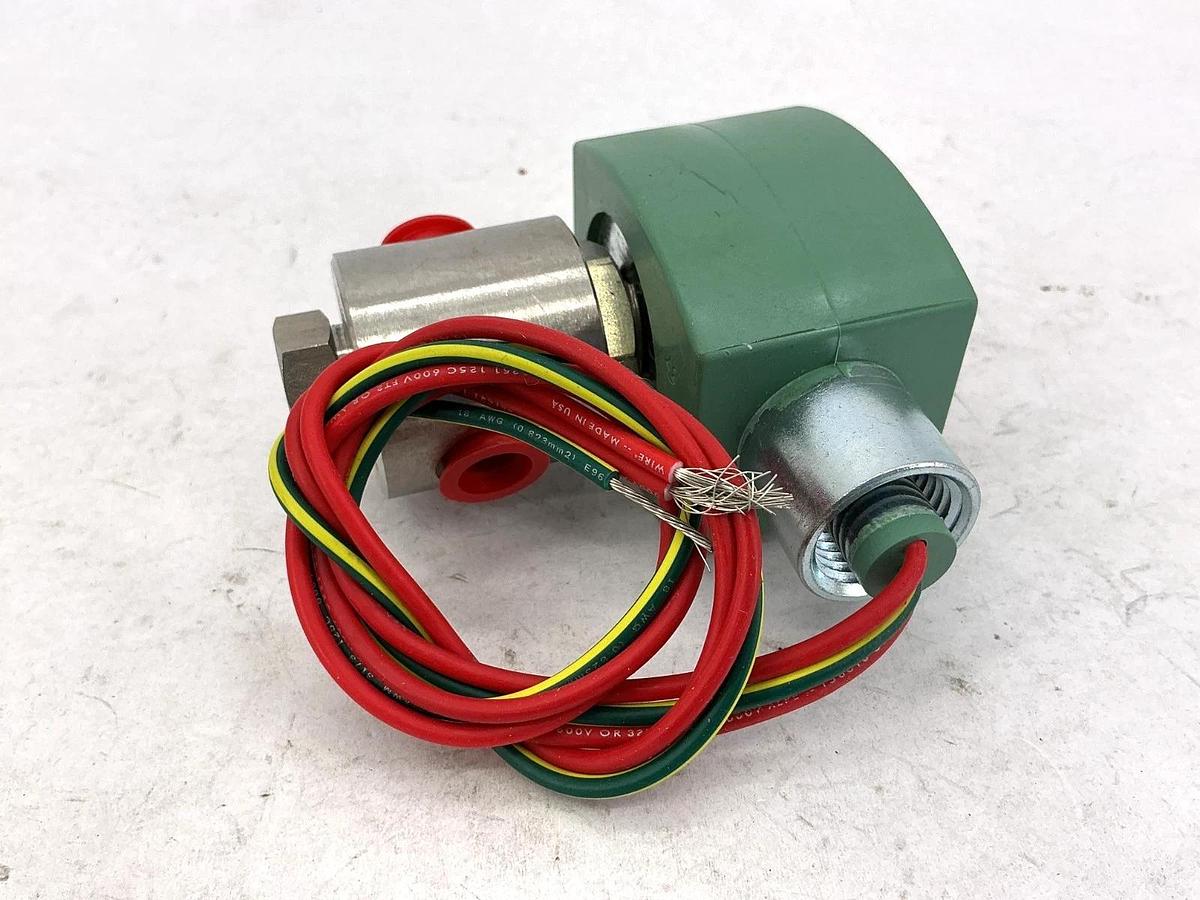 New ASCO 8320G202 Solenoid Valve 440-480V 50/60HZ 1/4" Pipe 10.1W W/O Bracket