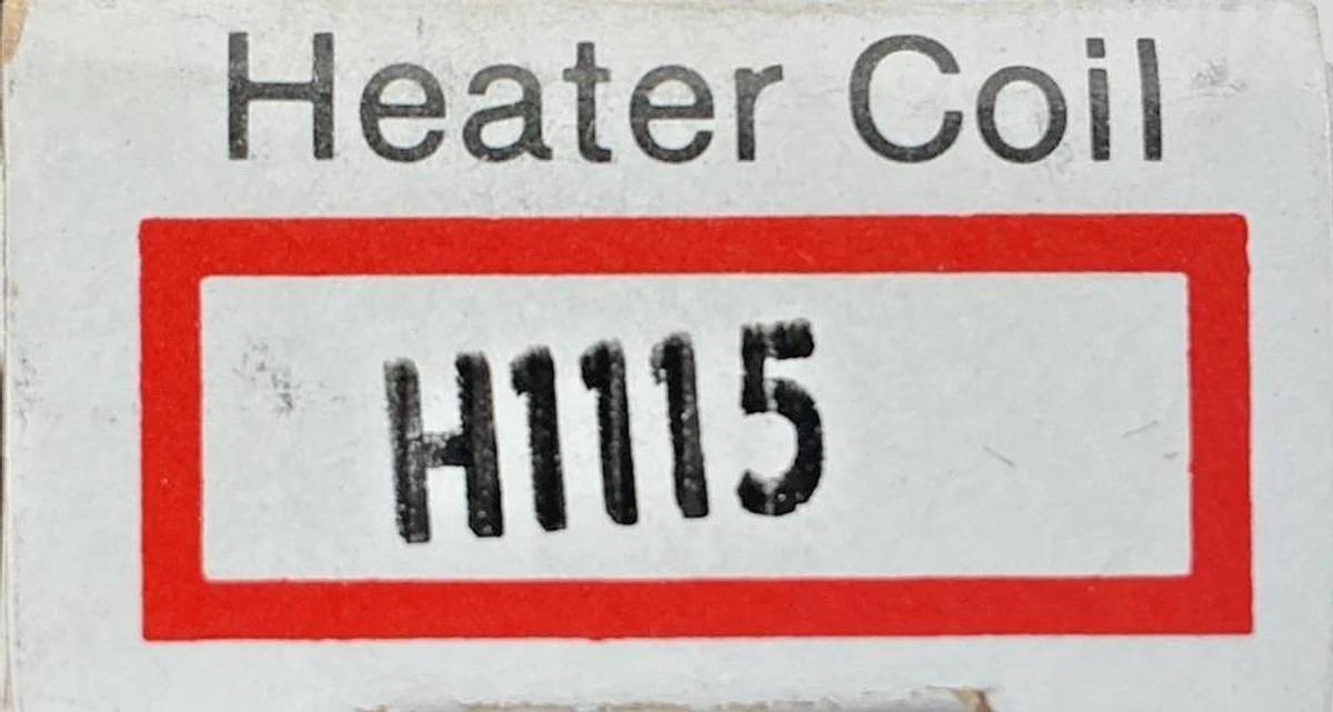 Lot of 4 New Cutler-Hammer H1115 Heater Coil CH Control