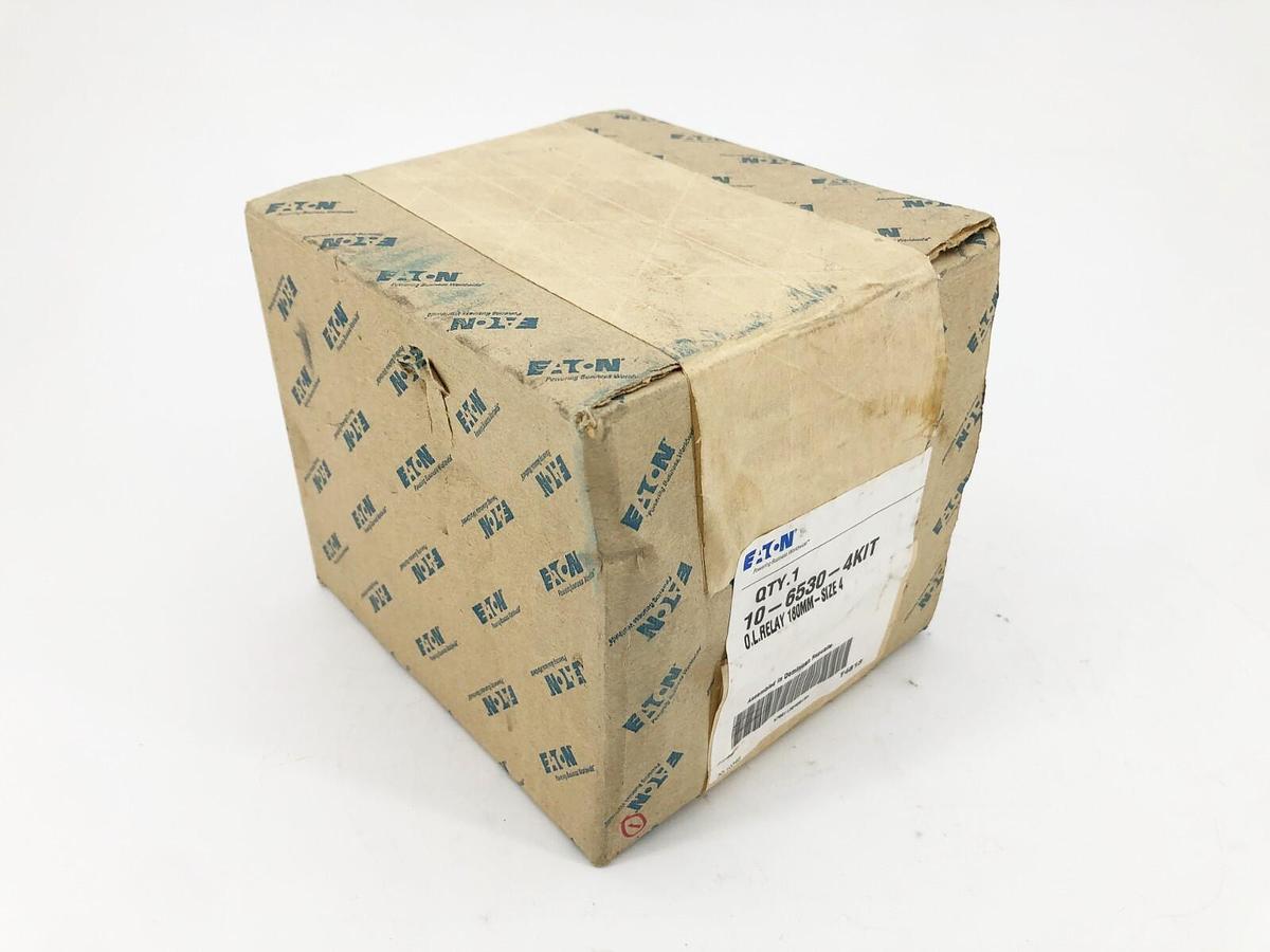 New Eaton 10-6530-4KIT Overload Relay 180mm Size 4 - Sealed Box