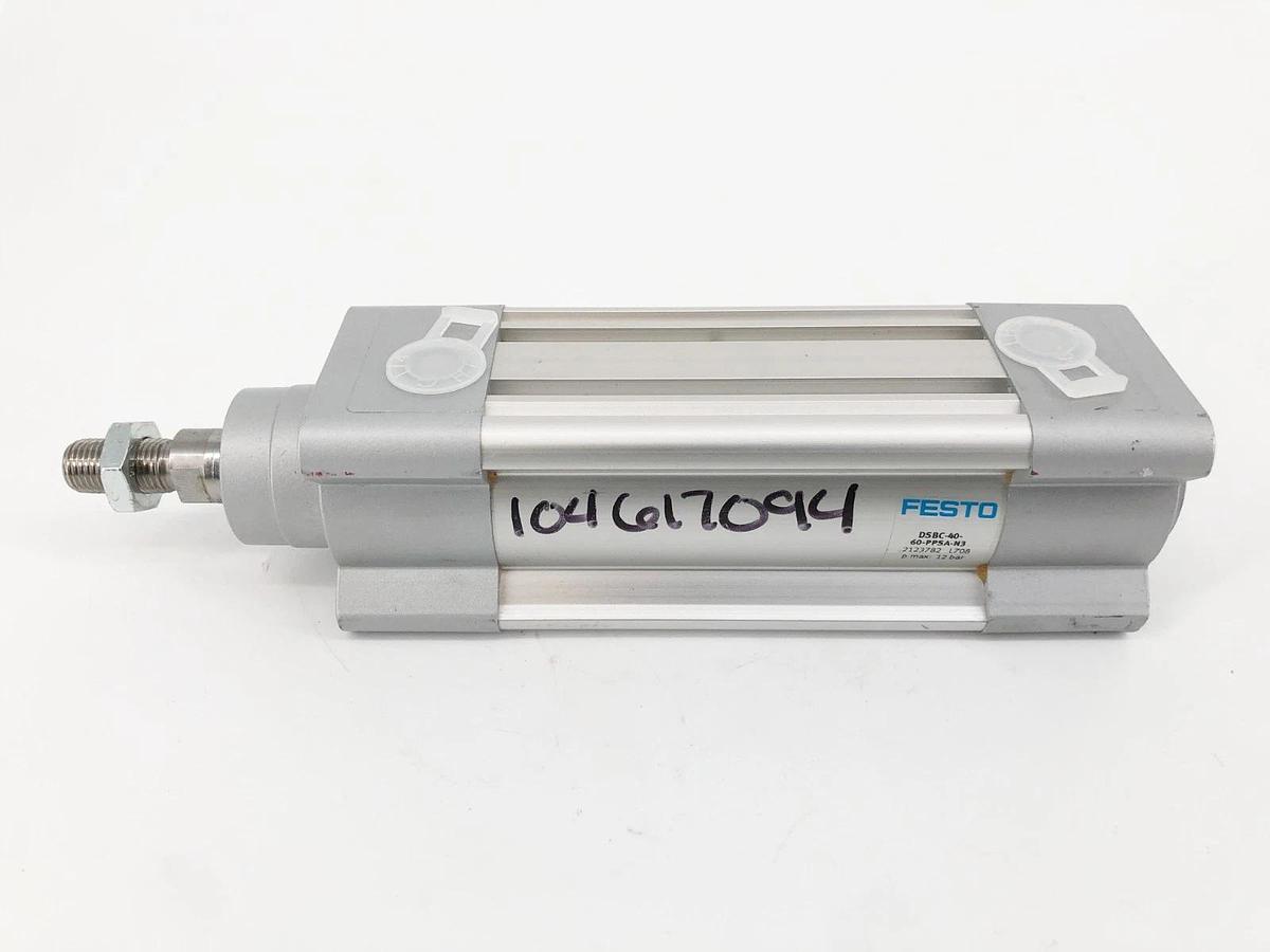 New Festo DSBC-40-60-PPSA-N3 Pneumatic Cylinder 2123782 12 bar - No Box