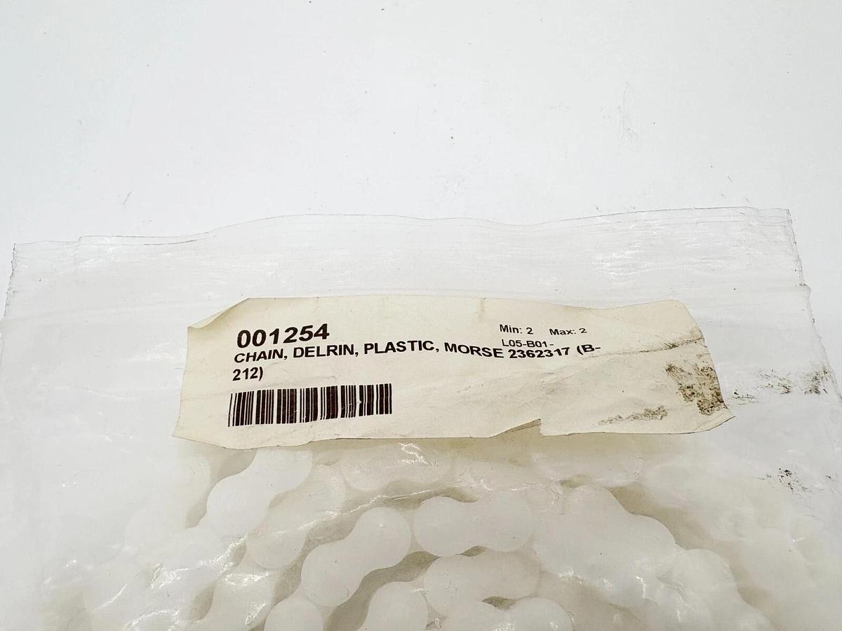 New Morse Size 35 Delrin Thermoplastic Chain 10ft Piece 236317