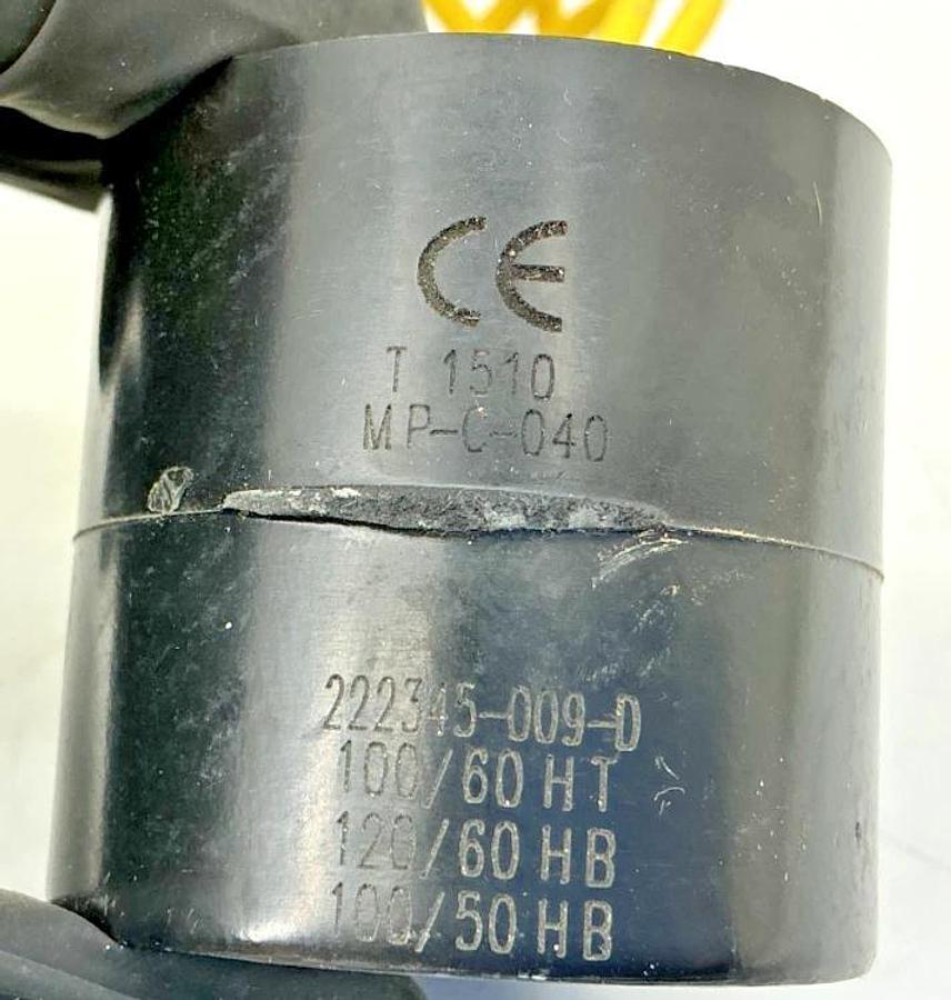 New Asco 222345-009-D Solenoid Coil 100/120VAC 50/60HZ MP-C-040 - No Box