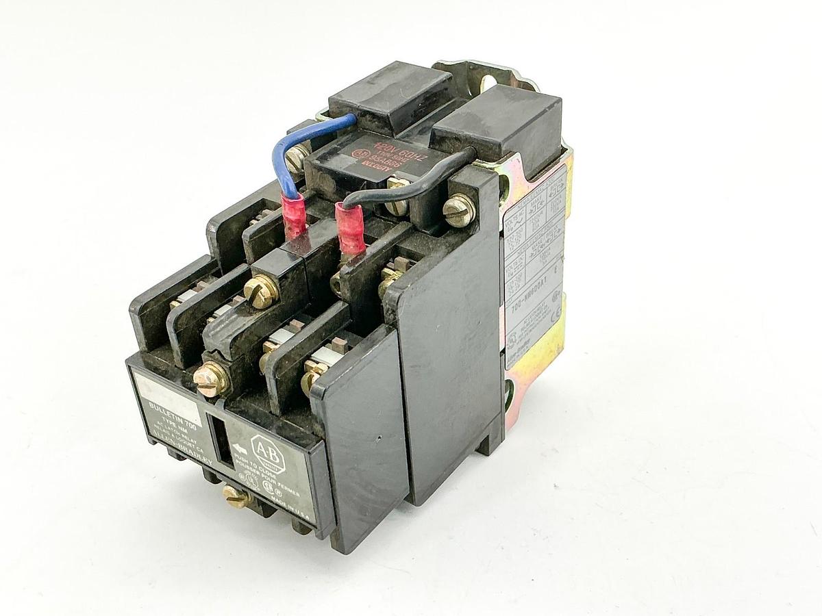 Used Allen Bradley 700-NM600A1 Ser. E Latching Relay 110/120V Coil