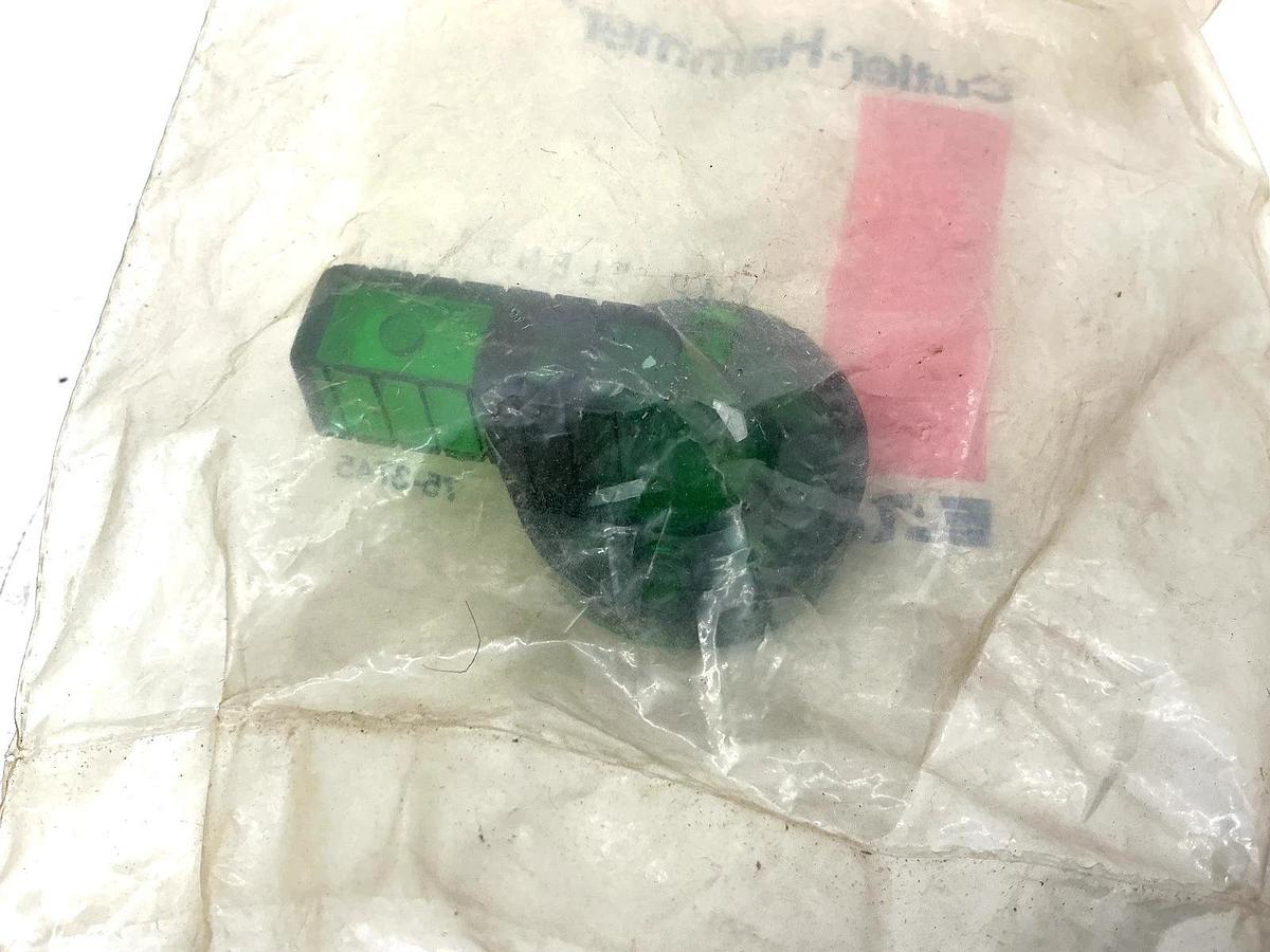 Lot of 2 New Eaton Cutler-Hammer 10250TFG Selector Switch Cap Lens Lever Green