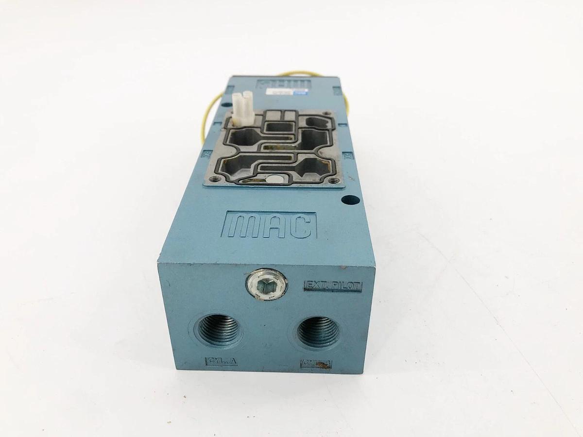 Used MAC Valves 6300D-511 Solenoid Valve Block