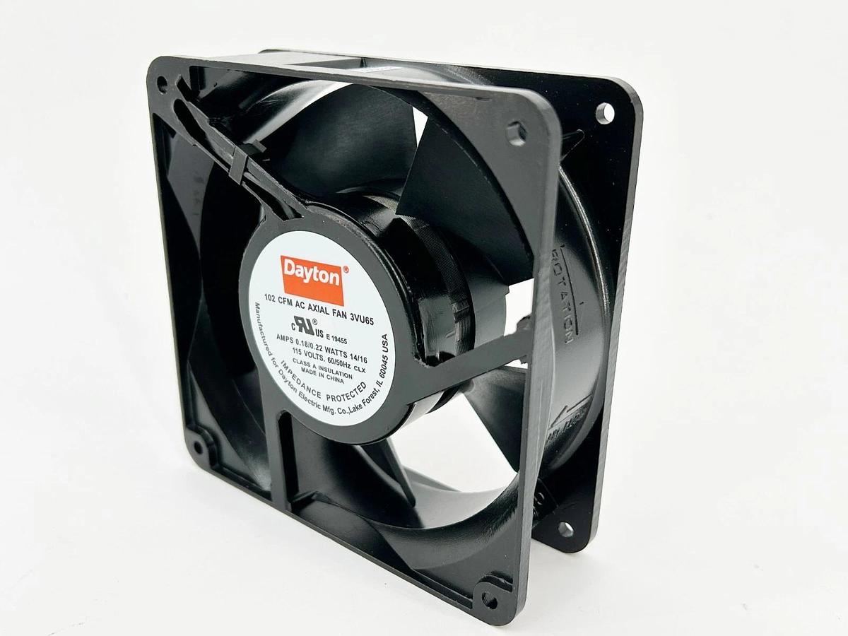 New Dayton 3VU65 AC Axial Fan 115V CFM:102
