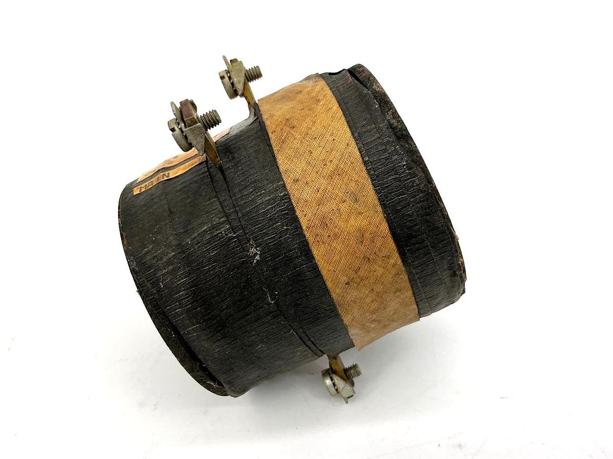 Used Westinghouse 1754356 Coil 125VDC Black Spool 875154A