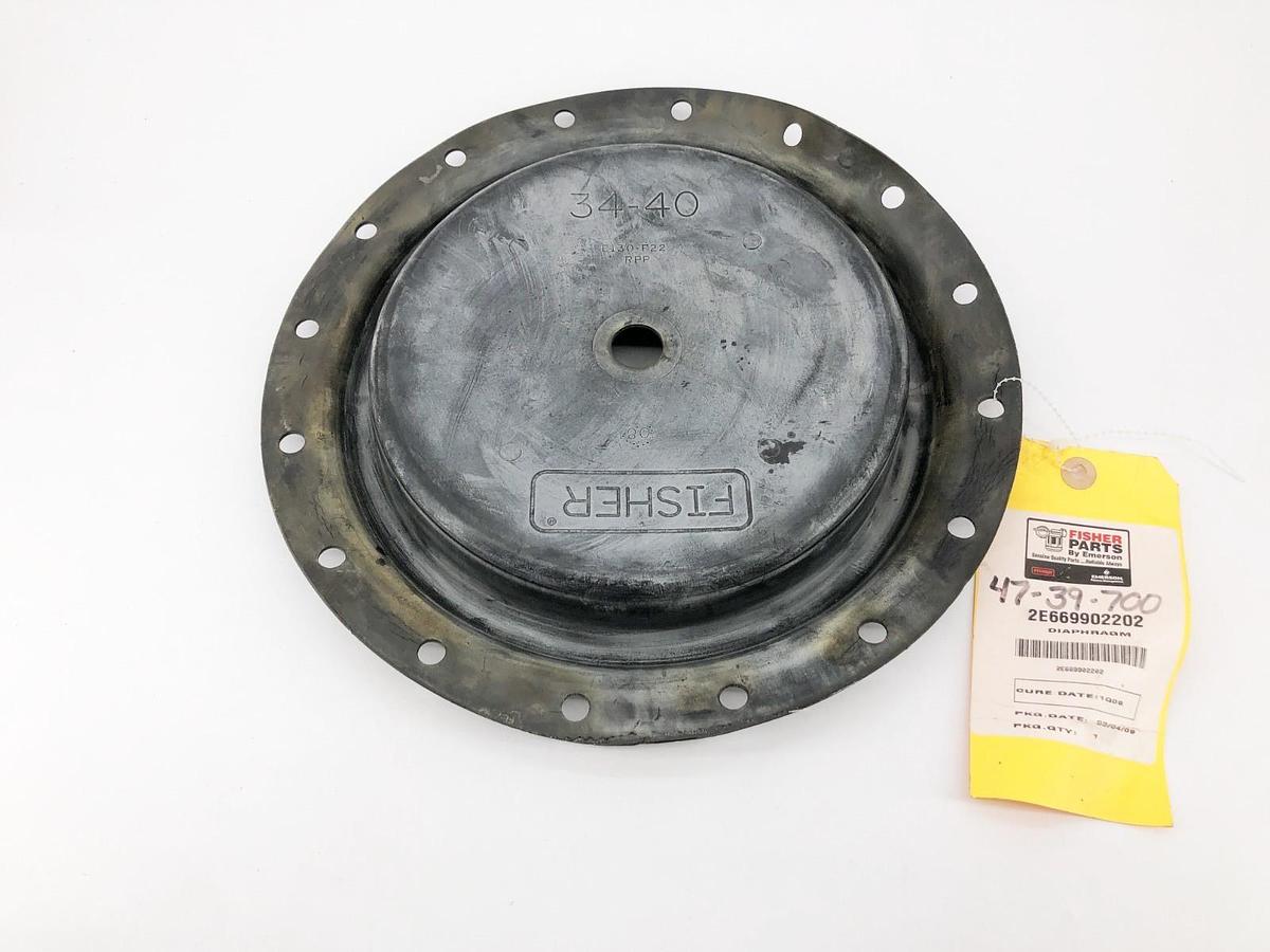 New Fisher 2E669902202 Diaphragm Type 667 Size 34/40 13-1/8" 16-Holes - No Box