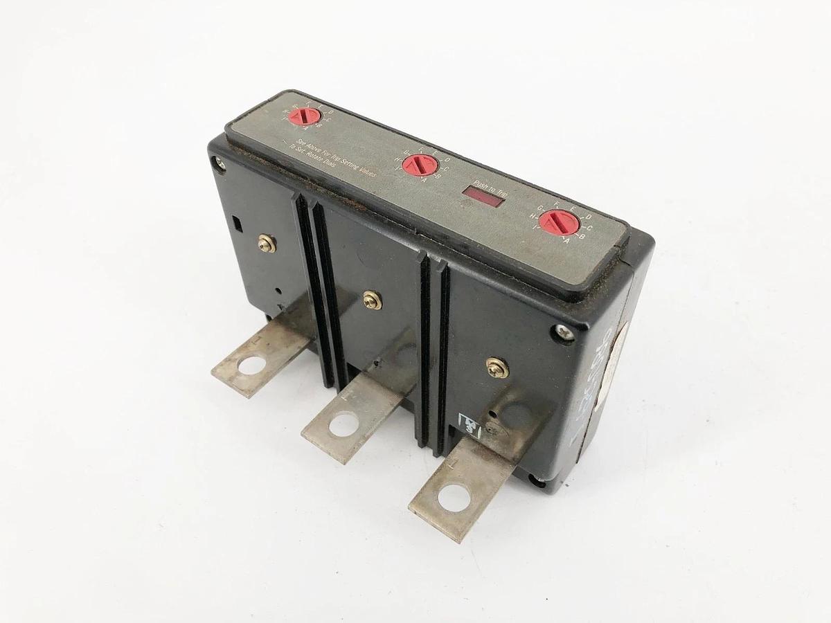 Used Eaton Cutler Hammer 1492D92G60 Thermal Magnetic Trip Unit 400A 600V 3P
