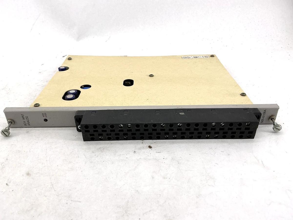 Used Siemens 505-6108A Analog Input Module 8-Channel 5056108A