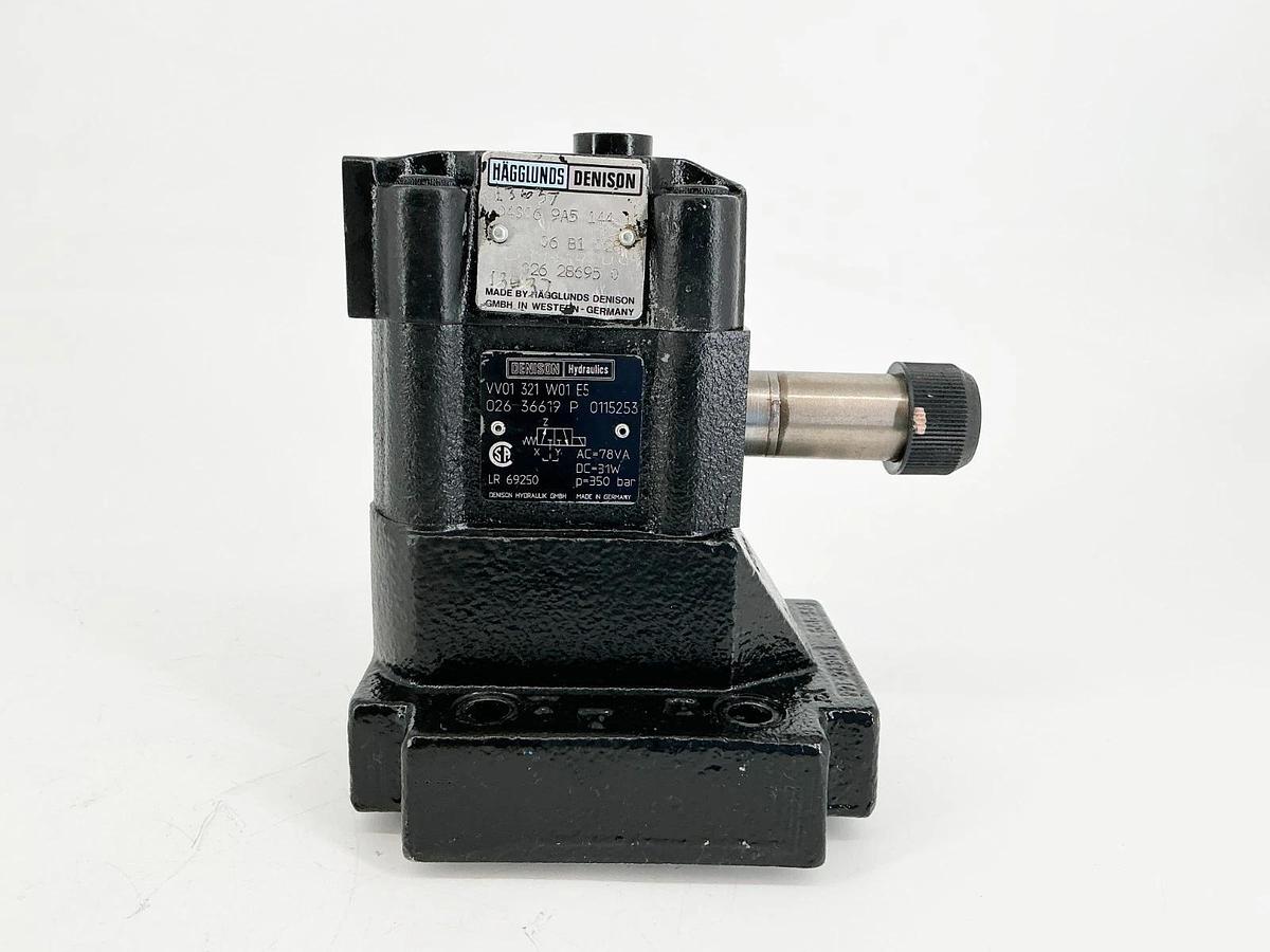 New Denison VV01-321-W01-E5-026-36619-P Hydraulic Valve 0115253 350Bar - No Box