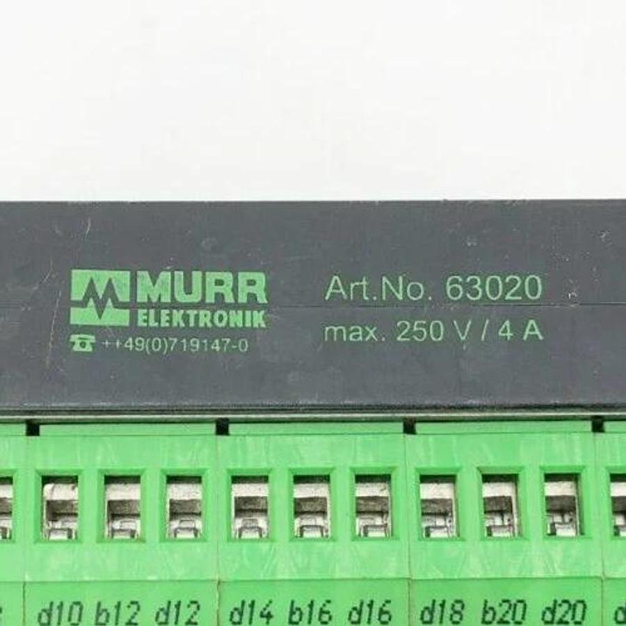 Used Murr Elektronik 63020 Eurocard Holder 4A 250V SKP 48/1 F