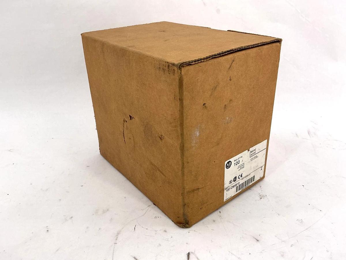 New Allen Bradley 100-C85B10 Ser A Contactor 3-Poles 1 NO Aux 440/480V 100C85*00