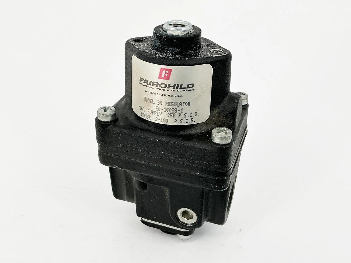 Used Fairchild EB-16033-1 Regulator 250PSI 2-100PSIG Range Model 30