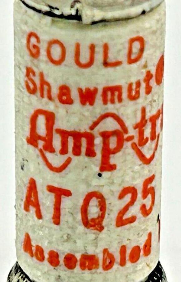 New Lot of 3 Ferraz Shawmut ATQ25 Time Delay Fuse 25A 500V