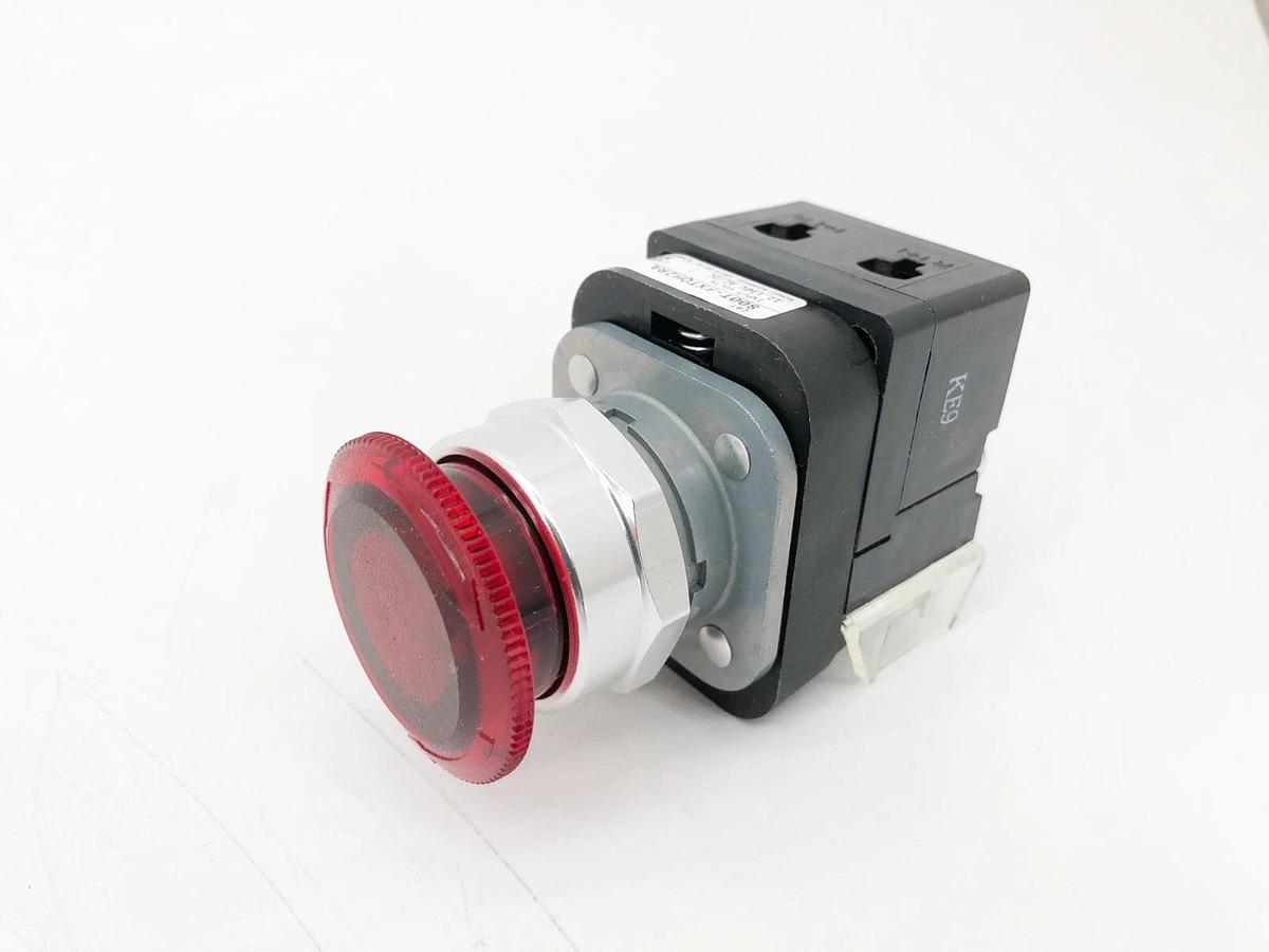 New Allen-Bradley 800T-FXTQH2RA Ser. U Red Push-Pull Device 12-130VAC/DC 30mm