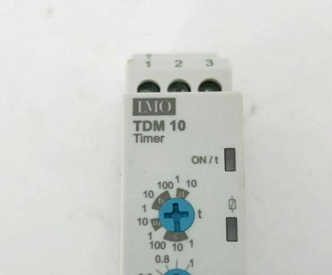 New IMO TDM10 Multifunction Timer 10A 0.1s-10d 24-350VDC 24-265VAC 270100