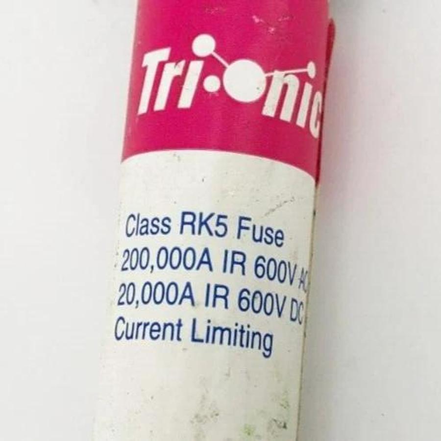 Used Lot of 7 Ferraz Shawmut TRS2R Time Delay Fuses 2A 600VAC/DC Class RK5