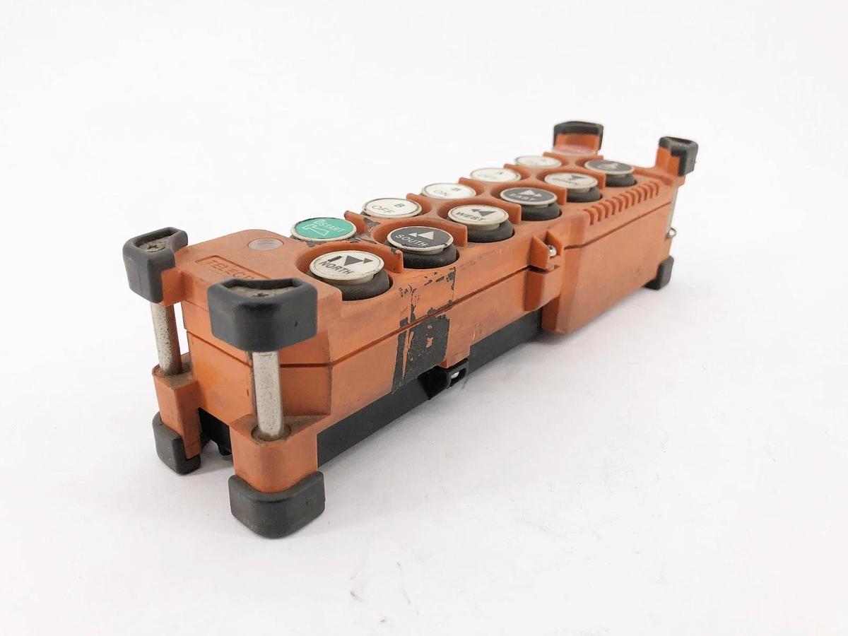 Used Telecrane F21DN1-TRX Radio Remote Controller Channel: 356 (For Parts Only)