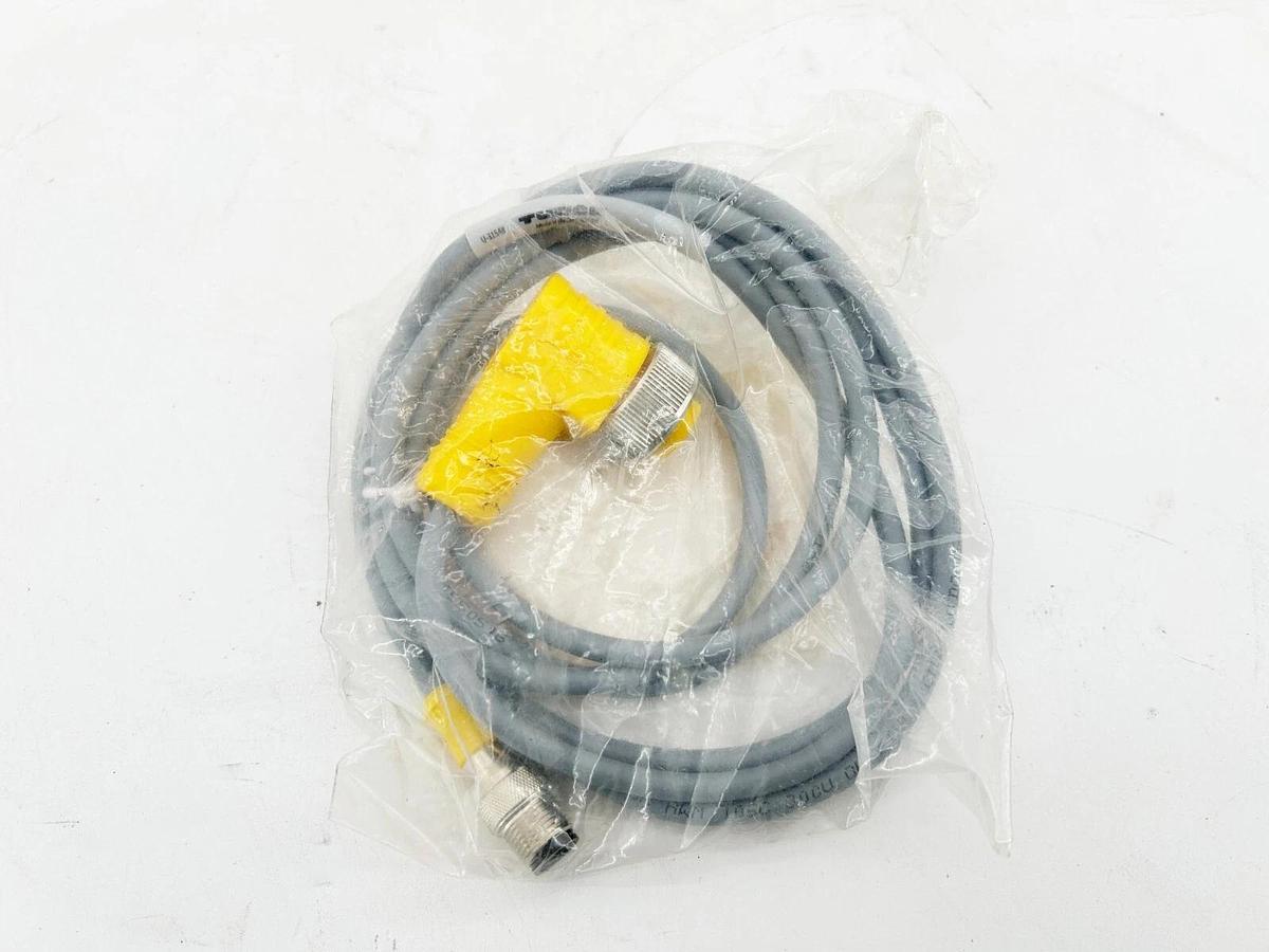 New Turck WKM 40-2M-RS 4.4T Hybrid Molded Cordset U-31548