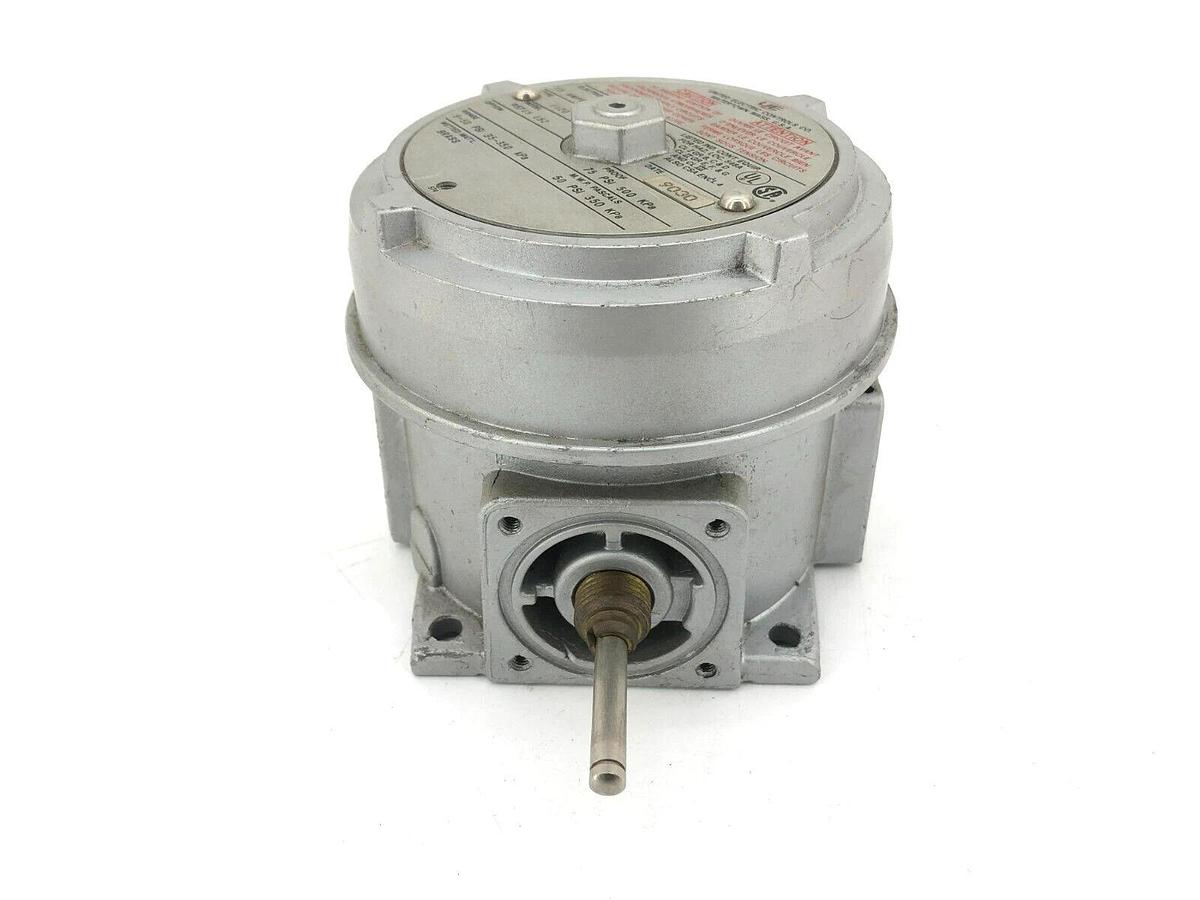 Used United Electric 95715 152 Pressure Switch 15A 480VAC 5-50psi (Missing Parts)