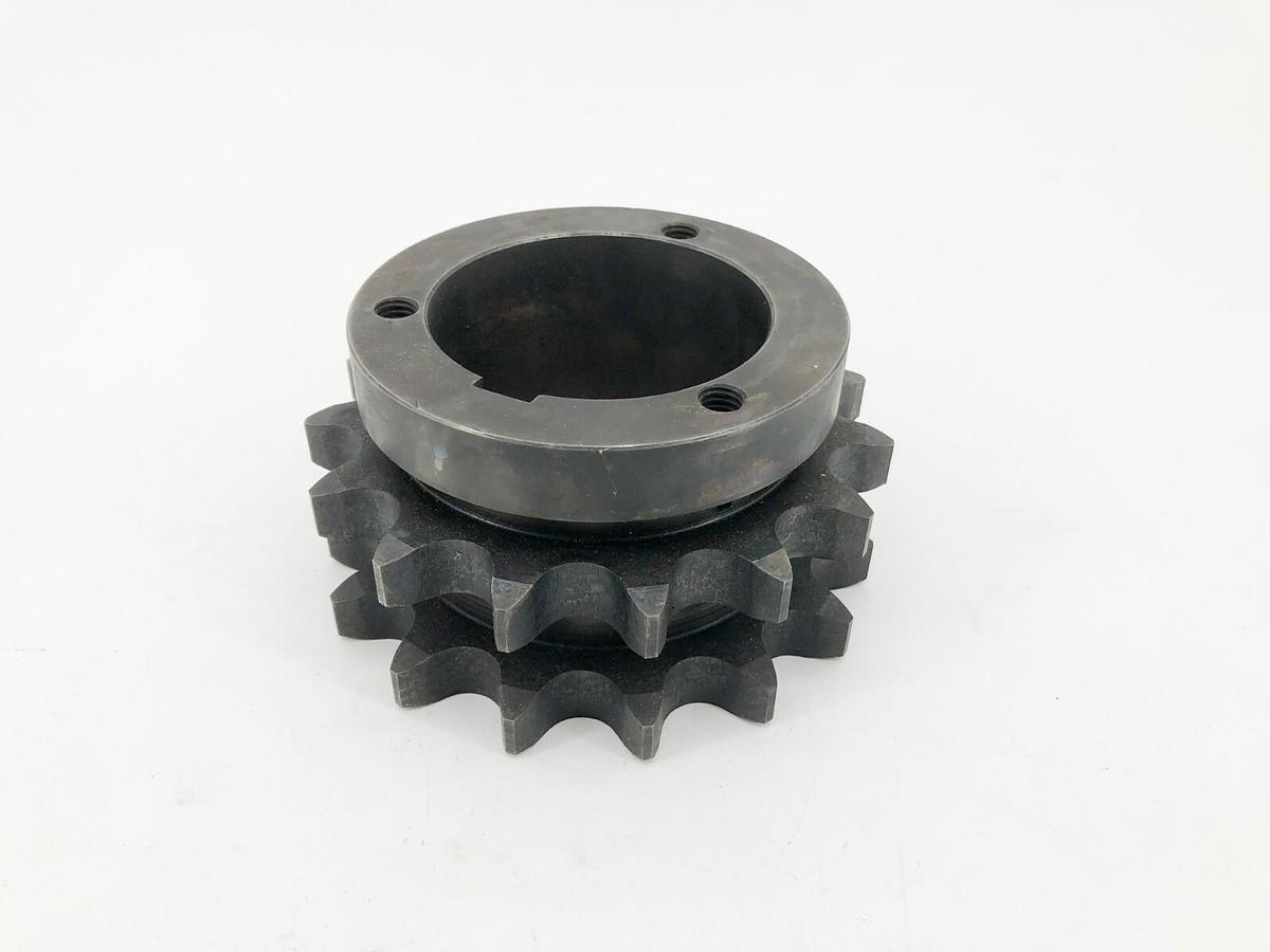 New Martin D80Q15H Split Double Roller Sprocket 15 Teeth 2-5/8" Bore - No Box