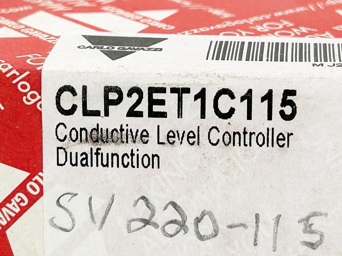 New Carlo Gavazzi CLP2ET1C115 Conductive Level Sensor 115Vac 50/60Hz 2P 11Pin