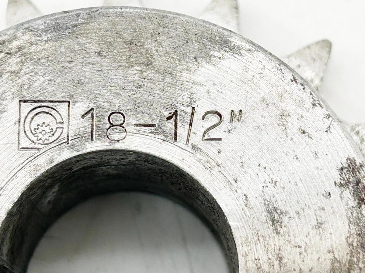 New Ametric 18-1/2" Chain Sprocket 18 Tooth 1" Bore