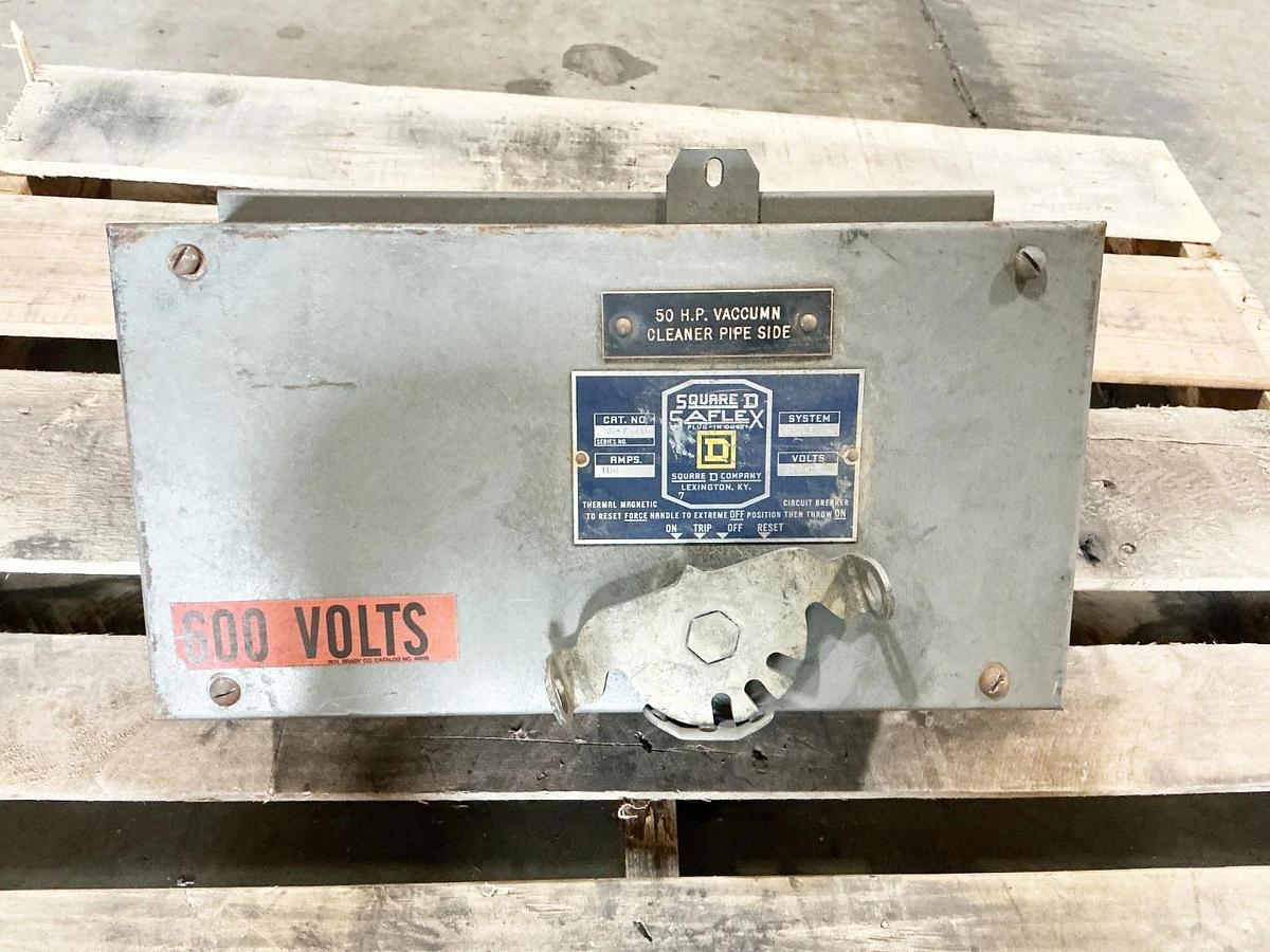 Used Square D SD75716 Circuit Breaker 100A 600V 3P 50HP