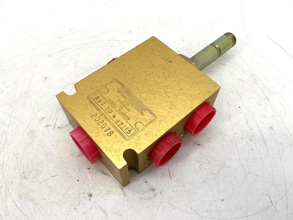 New Eaton Vickers SV1-10-4-6T115 Solenoid Valve SV11046T115 - No Box