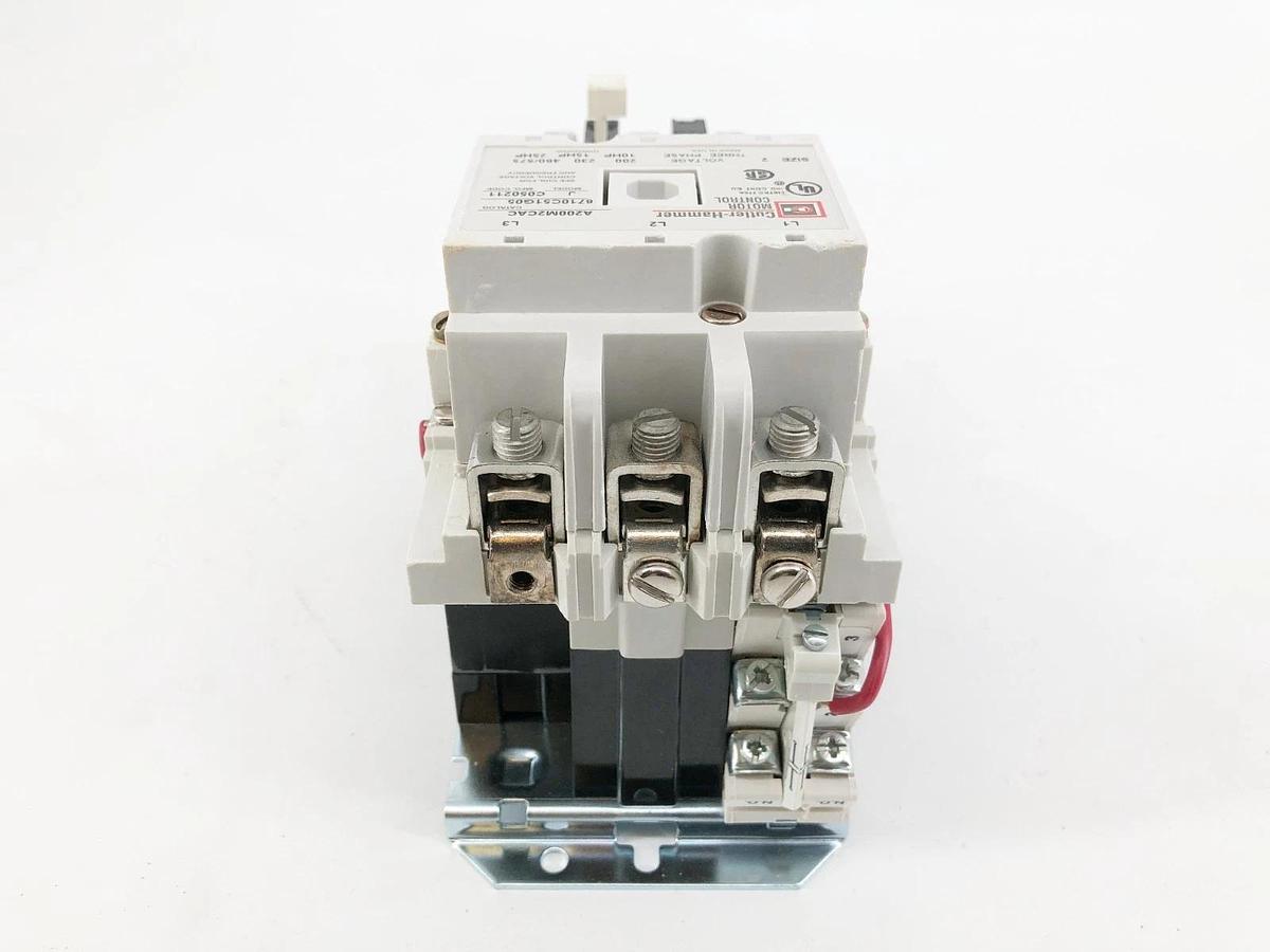 New Eaton A200M2CAC Non-Rev Starter 110/120V 3P NEMA 2 6710C51G05 Model J