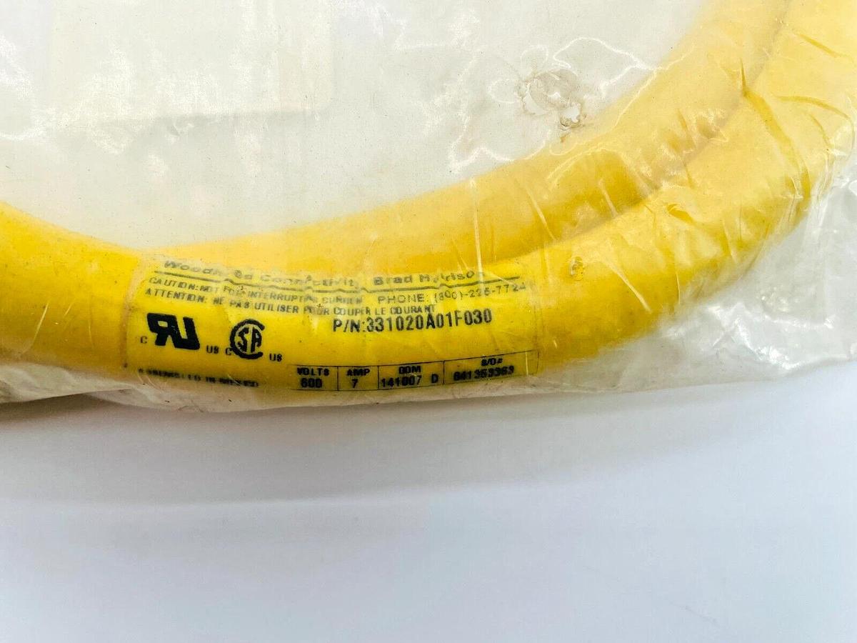 New Brad Connectivity 1300120007 Cable Male Female 10P 3ft 331020A01F030 47253