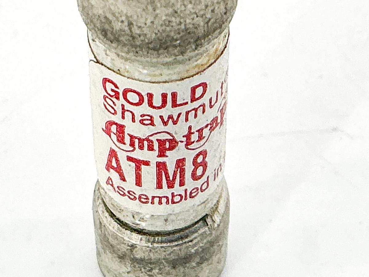 New Lot of 7 Gould Shawmut ATM8 Amp Trap Fuse 8A 600V - No Box