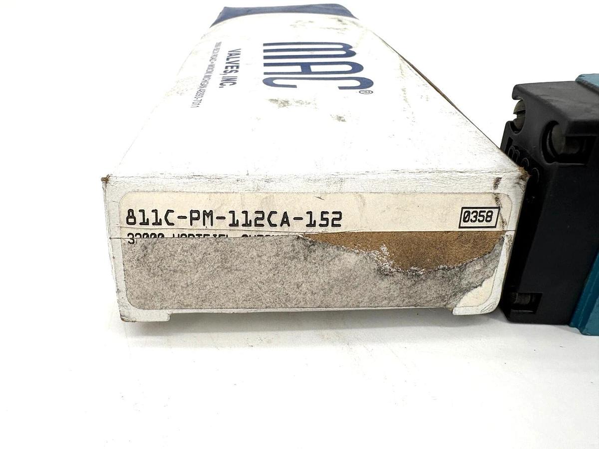 New MAC Valves 811C-PM-112CA-152 Solenoid Valve110/120V Coil