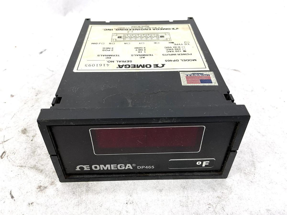 New OMEGA DP465-KF Digital Thermometer T/C Type K 120VAC DP465 - No Box