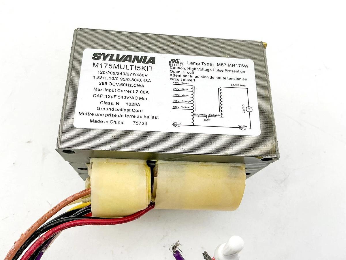New Slyvania M175MULTI5KIT Magnetic Ballast 480V 757240-0