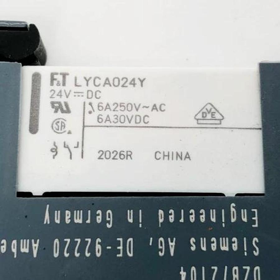 Lot of 2 New Siemens 3RQ3118-1AB00 Output Coupler 3TX7014-7BM00 LYCA024Y No Box